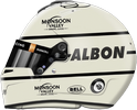 шлем Александра Албона | helmet of Alexander Albon