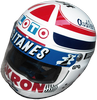 шлем Филиппа Альо | helmet of Philippe Alliot