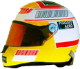 шлем Луки Бадоера | helmet of Luca Badoer