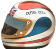 шлем Дерека Белла | helmet of Derek Bell