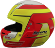 шлем Оливье Беретта | helmet of Olivier Beretta