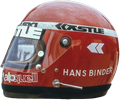 шлем Ханса Биндера | helmet of Hans Binder