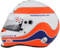 шлем Мартина Брандла | helmet of Martin Brundle