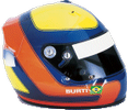 шлем Лучано Бурти | helmet of Luciano Burti