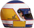 шлем Янника Дальма | helmet of Yannick Dalmas