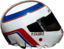 шлем Паскаля Фабра | helmet of Pascal Fabre