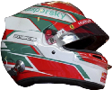шлем Антонио Фуоко | helmet of Antonio Fuoco