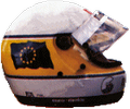 шлем Бертрана Гашо | helmet of Bertrand Gachot