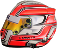 шлем Луки Гьотто | helmet of Luca Ghiotto