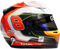 шлем Ромена Грожана | helmet of Romain Grosjean