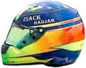 шлем Исака Хаджара | helmet of Isack Hadjar