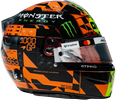 шлем Ландо Норриса 2025 Monaco GP | 2025 Monaco GP helmet of Lando Norris шлем Ландо Норриса 2026 Monaco GP | 2025 Monaco GP helmet of Lando Norris