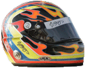шлем Эрнесто 'Эй Джей' Висо | helmet of Ernesto 'E. J.' Viso