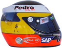 шлем Педро де ля Росы | helmet of Pedro de la Rosa