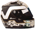 шлем Гидо ван дер Гарде | helmet of Giedo van der Garde