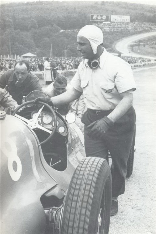 Хуан-Мануэль Фанхио в Бельгии 1949 | Juan Manuel Fangio in Belgium 1949