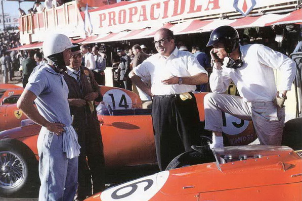 Дэн Гёрни и Фил Хилл на Гран-При Португалии 1959 | Dan Gurney and Phil Hill 1959 Portuguese Grand Prix