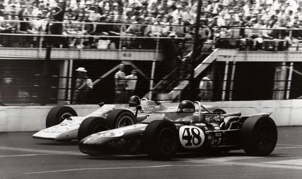 Дэн Гёрни на Инди-500 1968 года | Dan Gurney at 1968 Indy-500