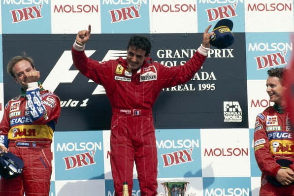 Подиум Гран-При Канады 1995 | 1995 Canadian GP podium