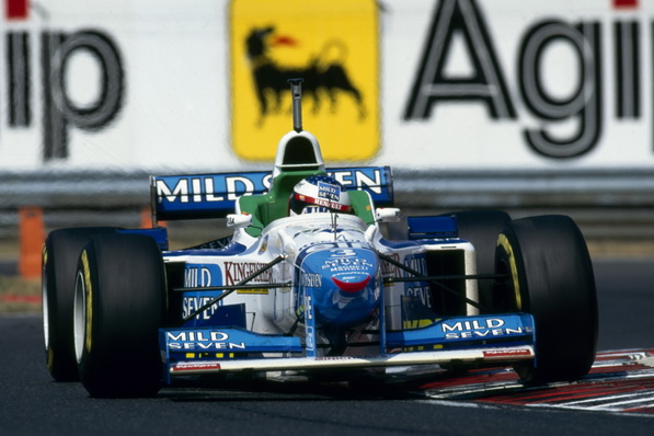 Жан Алези на Гран-При Италии 1996 в Benetton B196 | 1996 Italian GP, Jean Alesi, Benetton B196