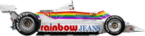 Williams FW07 RAM / Theodore / Rainbow Jeans Racing