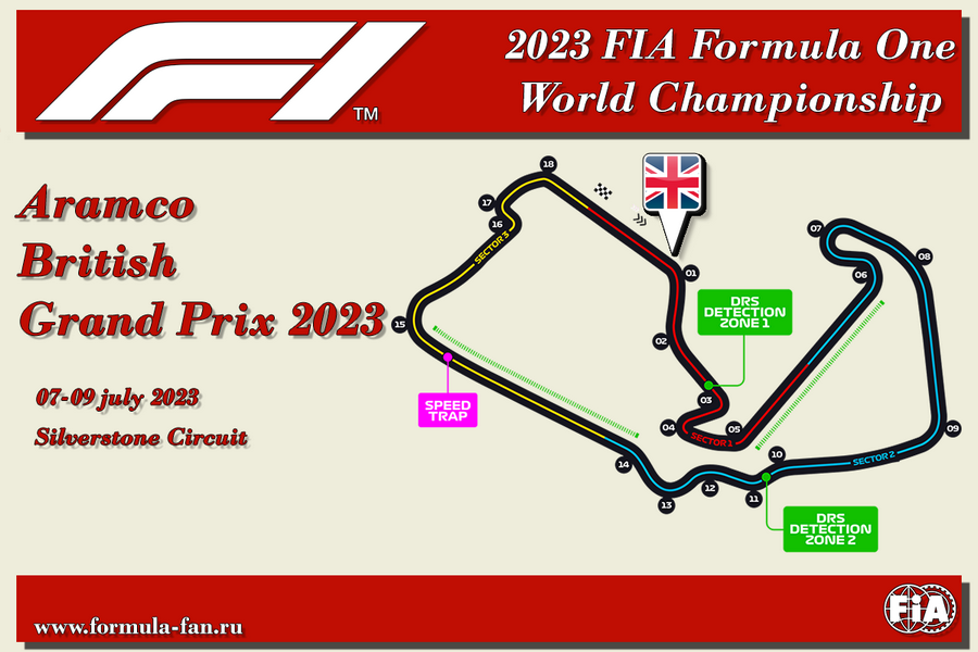 Гонка Гран-При Великобритании 2023