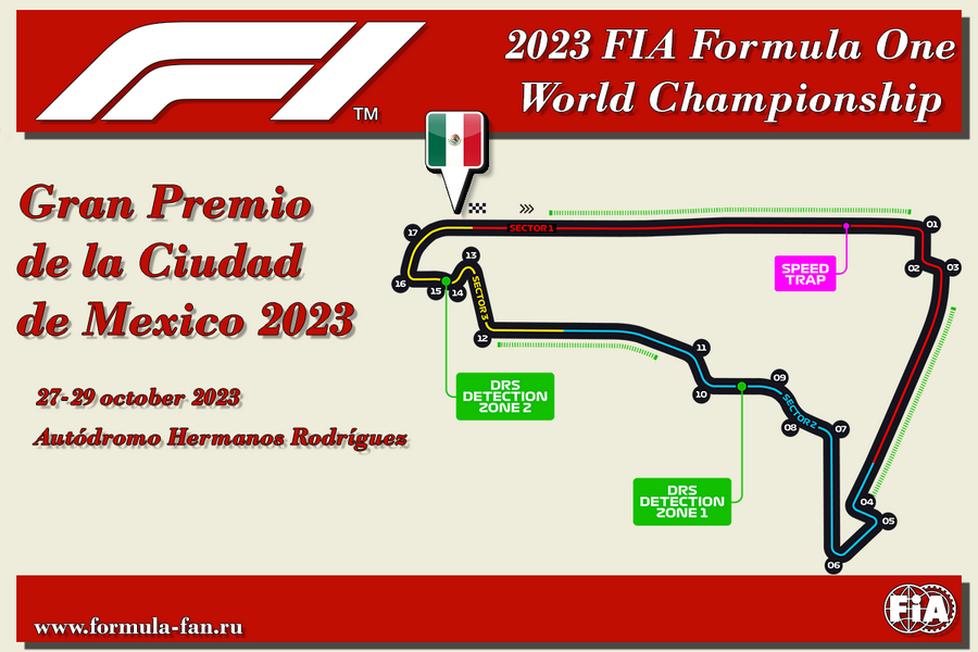 Гонка Гран-При Мехико 2023