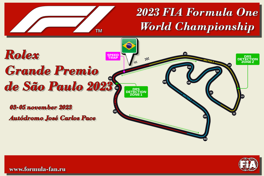 Гонка Гран-При Сан-Паулу 2023