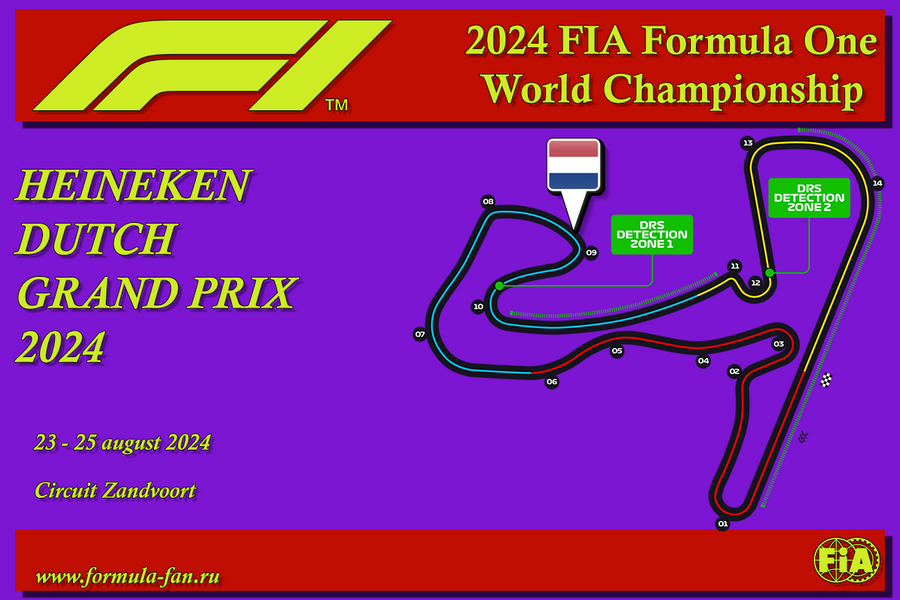 Гонка Гран-При Нидерландов 2024