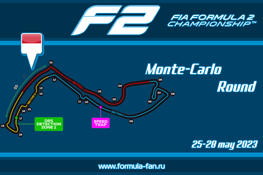 Этап ФИА Формулы-2 2023 года в Монте-Карло | 2023 FIA Formula 2 Monte Carlo Round