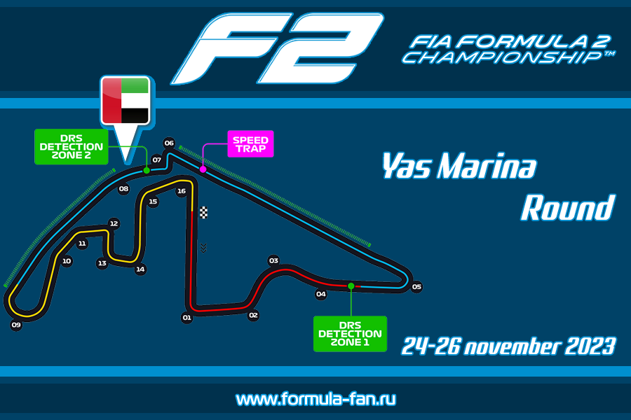 Этап ФИА Формулы-2 2023 года в Яс-Марине | 2023 FIA Formula 2 Yas Island Round