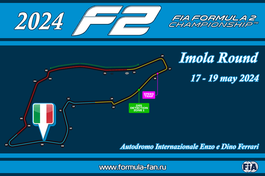 Этап ФИА Формулы-2 2024 года на трассе Имола | 2024 FIA Formula 2 Imola Round