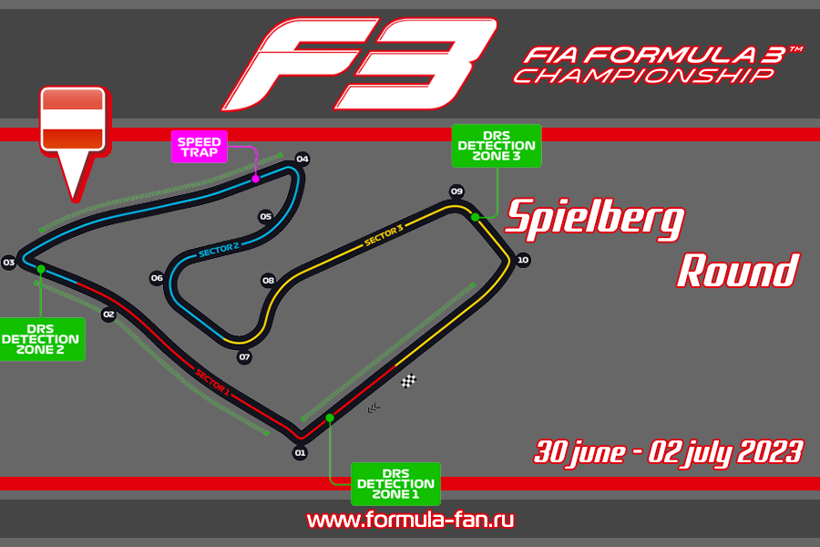 ФИА Формула-3 2023 года - Раунд 3 Шпильберг | FIA Formula 3 2023 - Spielberg Round
