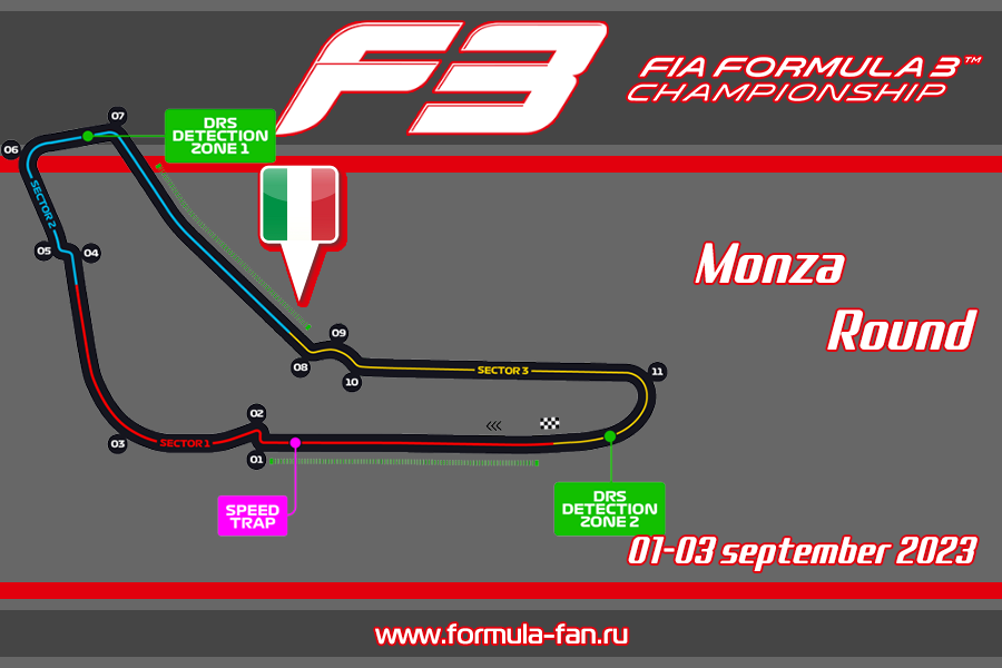 ФИА Формула-3 2023 года - Раунд 3 Монца | FIA Formula 3 2023 - Monza Round