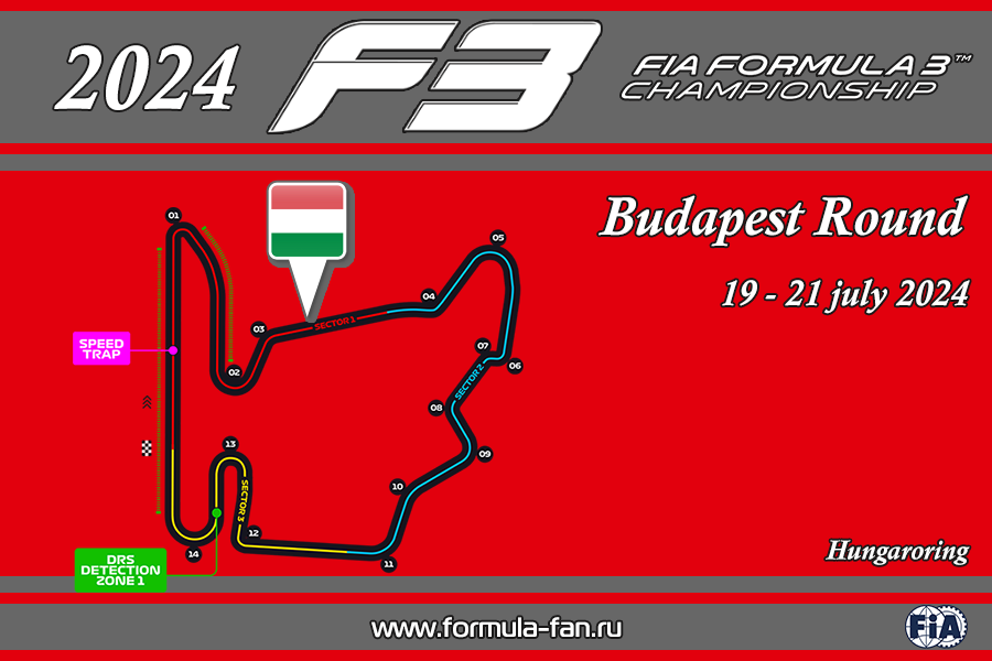 ФИА Формула-3 2024 года - Раунд 8 на трассе Хунгароринг | FIA Formula 3 2024 Budapest Round