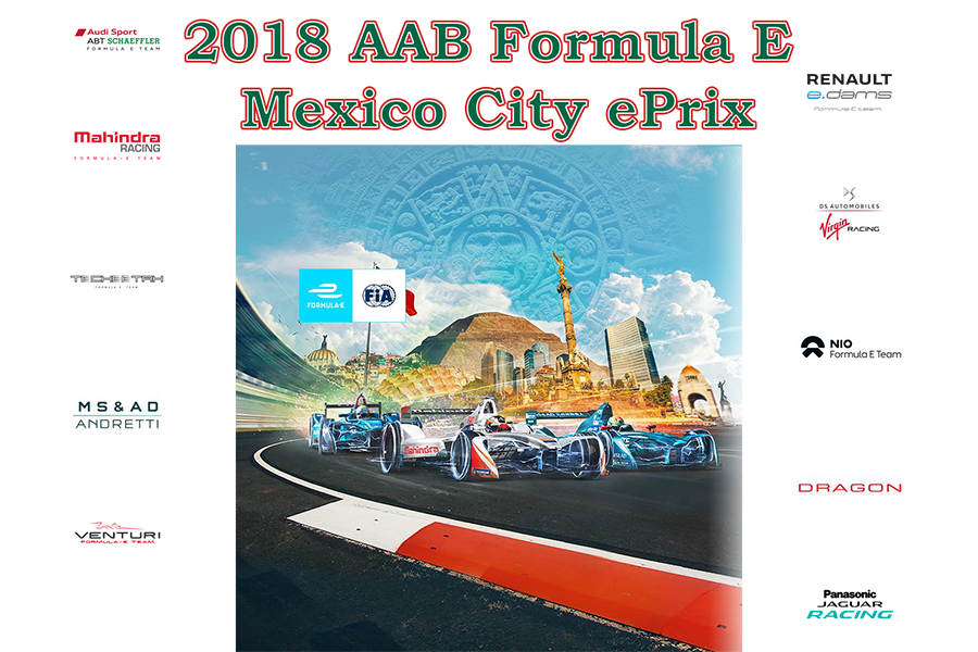 ePrix Мехико 2018 | 2018 AAB Formula E Mexico City ePrix
