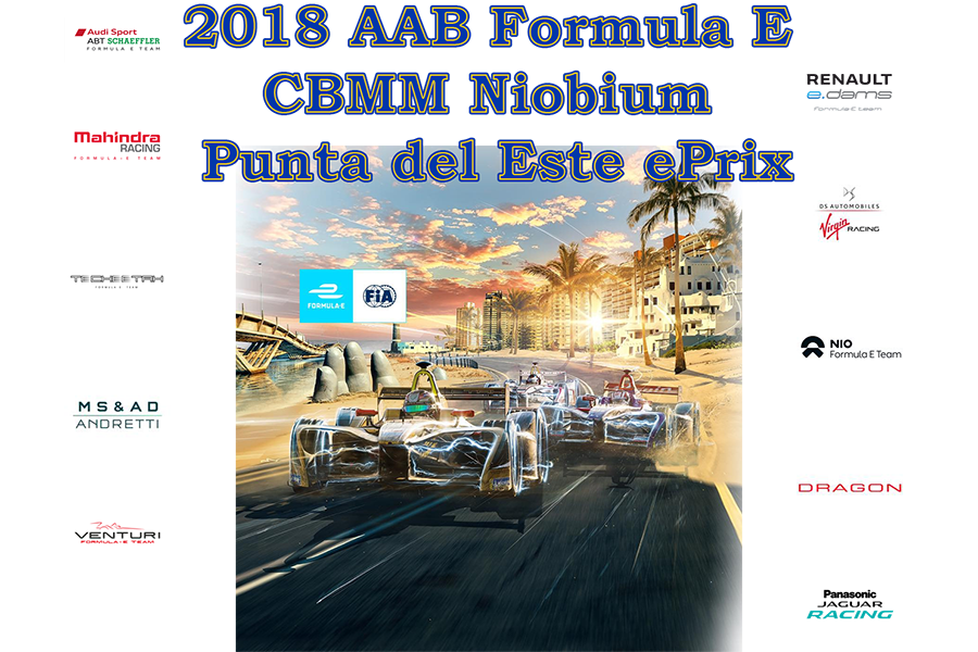ePrix Пунта-дель-Эсте 2018 | 2018 AAB Formula E CBMM Niobium Punta del Este ePrix