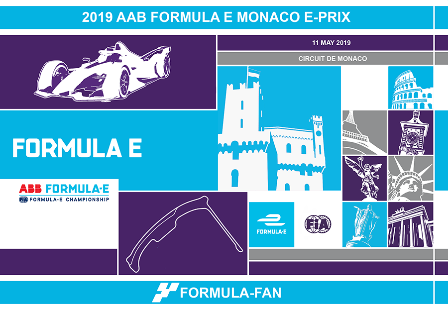 ePrix Монако 2019 | 2019 AAB Formula E Monaco ePrix