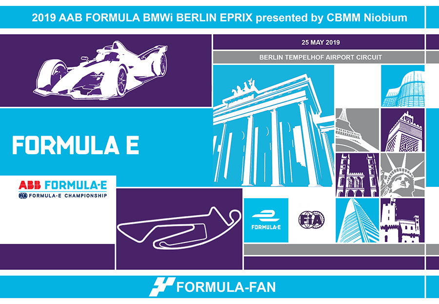 ePrix Берлина 2019 | 2019 AAB Formula E BMWi Berlin ePrix presented by CBMM Niobium