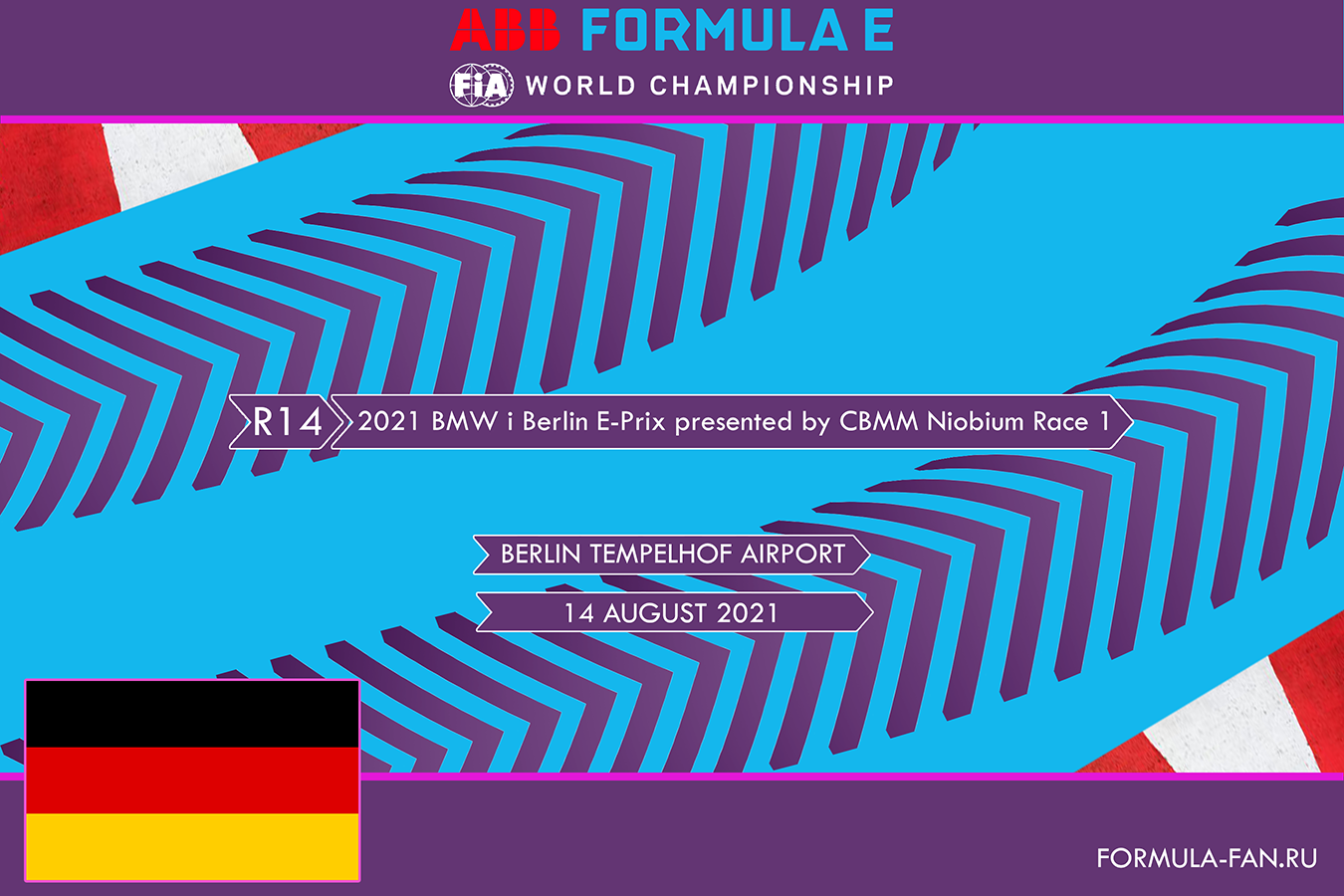 ePrix Берлина (гонка 2) | 2021 AAB FIA Formula E BMW i Berlin E-Prix presented by CBMM Niobium Race 2