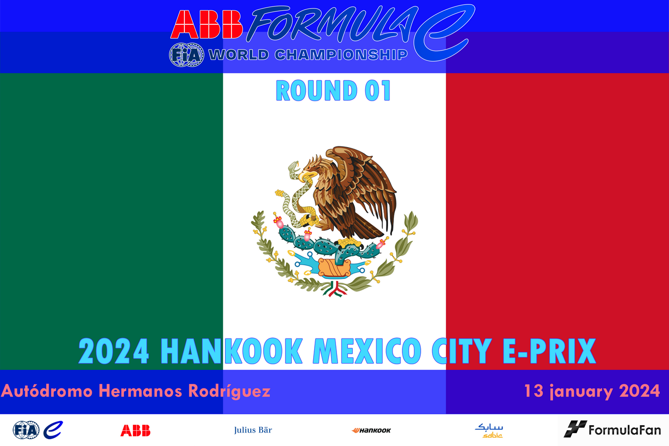 ePrix Мехико 2024 | 2024 AAB Formula E Hankook Mexico City E-Prix