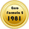 1981 gold European Formula 2 | 1981 золото Европейская Формула-2