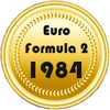 1984 gold European Formula 2 | 1984 золото Европейская Формула-2