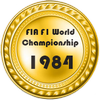 1984 gold F1 | 1984 золото Ф1