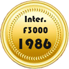 1986 gold International Formula 3000 | 1986 золото Международная Формула-3000