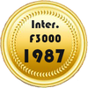 1987 gold International Formula 3000 | 1987 золото Международная Формула-3000