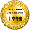 1992 gold F1 | 1992 золото Ф1