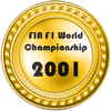 2001 gold F1 | 2001 золото Ф1