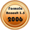 2006 bronze Formula Renault 3.5 | 2006 бронза Формула Рено 3.5