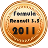 2011 bronze Formula Renault 3.5 | 2011 бронза Формула Рено 3.5
